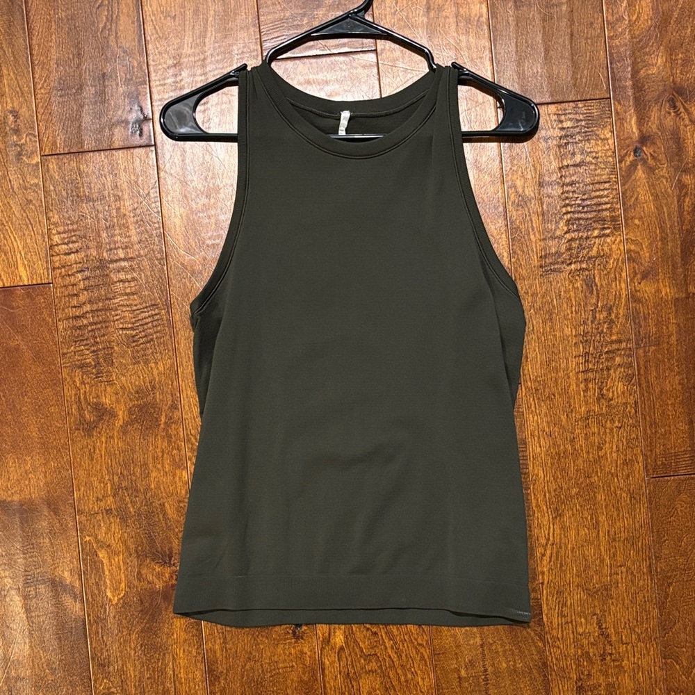 Women's Sleeveless Olive Lululemon Top